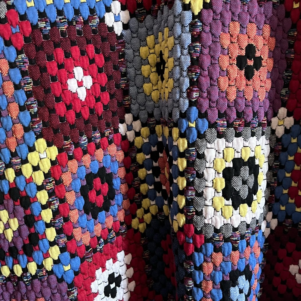 Shannon Passero Queenston Patchwork Crocheted Dus… - image 9